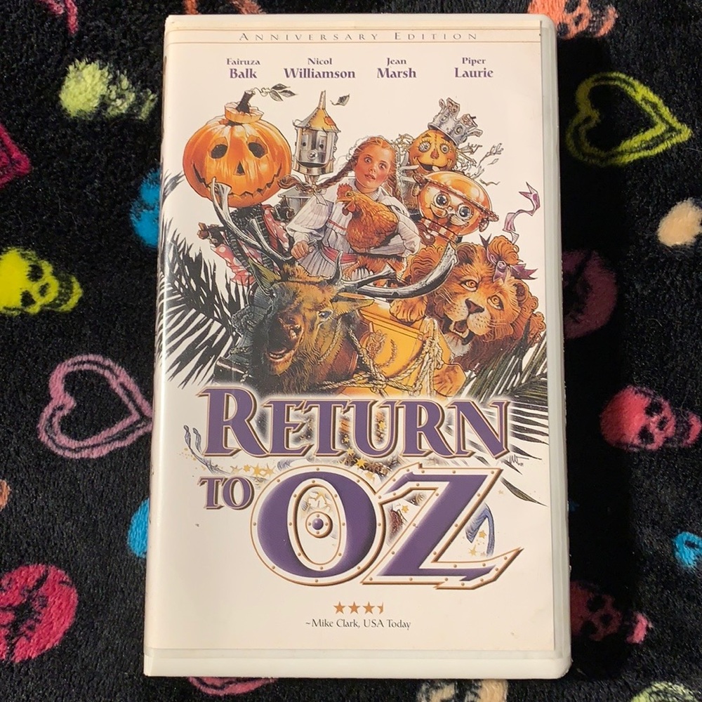 Return to Oz Anniversary Edition VHS 1999 Fairuza Balk